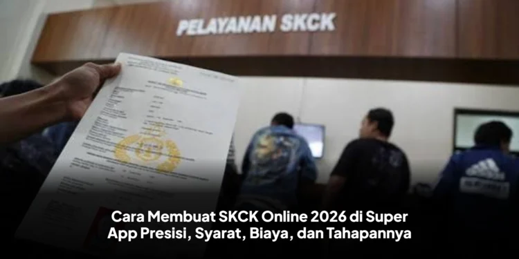 Cara Membuat SKCK Online 2026 di Super App Presisi, Syarat, Biaya, dan Tahapannya
