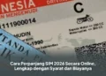 Cara Perpanjang SIM 2026 Secara Online, Lengkap dengan Syarat dan Biayanya