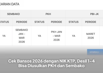 Cek Bansos 2026 dengan NIK KTP, Desil 1-4 Bisa Diusulkan PKH dan Sembako