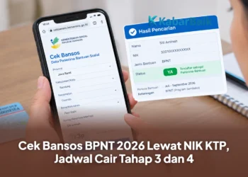 Cek Bansos BPNT 2026 Lewat NIK KTP, Jadwal Cair Tahap 3 dan 4