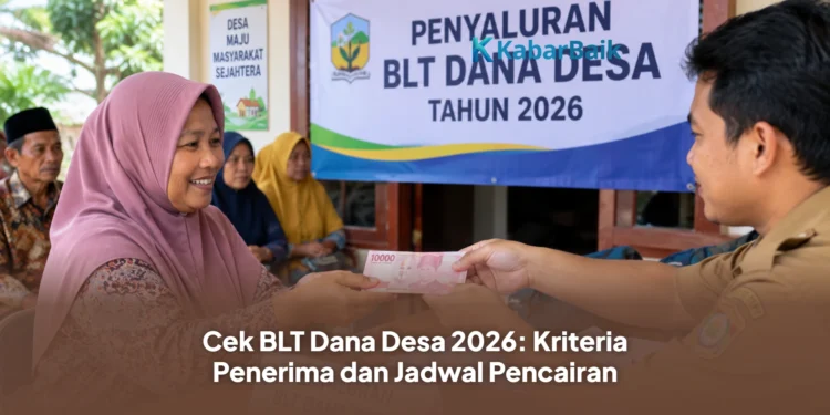 Cek BLT Dana Desa 2026: Kriteria Penerima dan Jadwal Pencairan