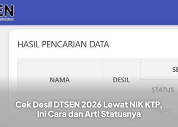 Cek Desil DTSEN 2026 Lewat NIK KTP, Ini Cara dan Arti Statusnya