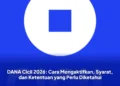 DANA Cicil 2026: Cara Mengaktifkan, Syarat, dan Ketentuan yang Perlu Diketahui