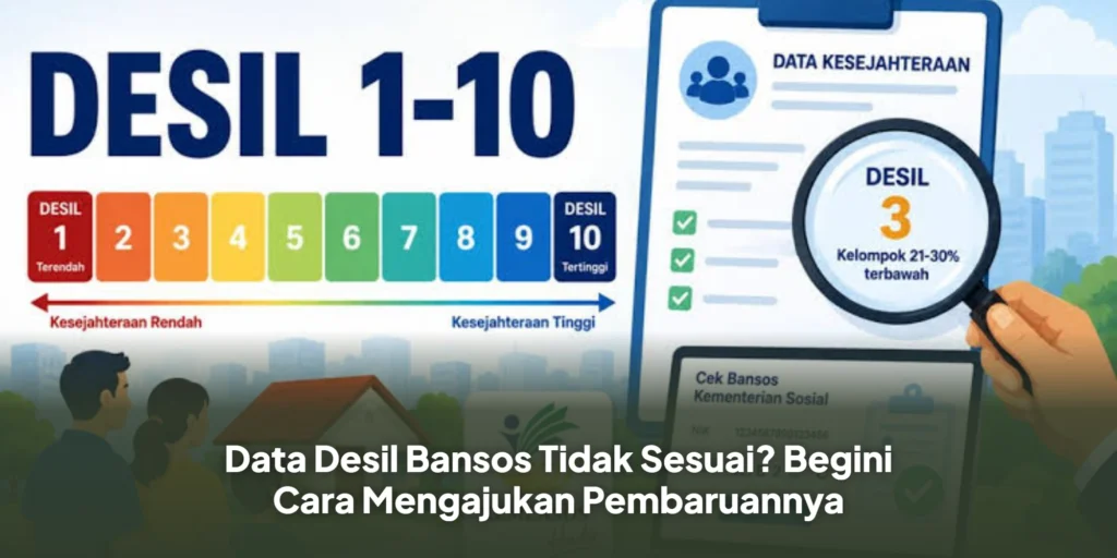 Data Desil Bansos Tidak Sesuai? Begini Cara Mengajukan Pembaruannya