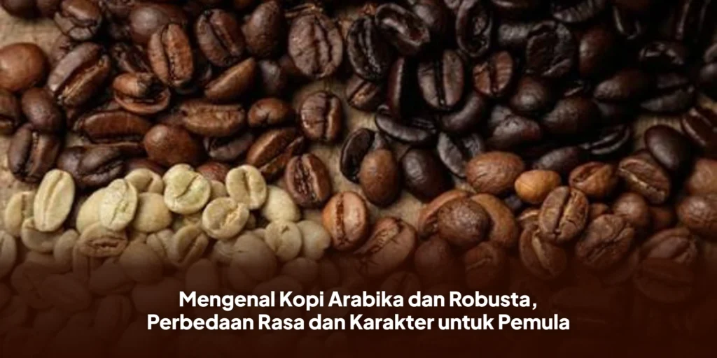 Mengenal Kopi Arabika dan Robusta, Perbedaan Rasa dan Karakter untuk Pemula