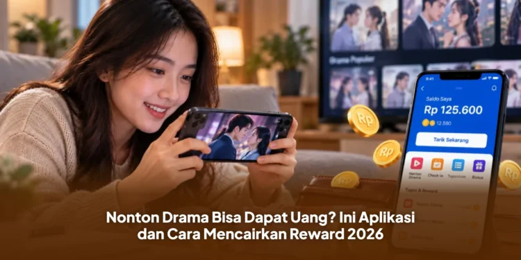 Nonton Drama Bisa Dapat Uang? Ini Aplikasi dan Cara Mencairkan Reward 2026