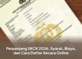 Perpanjang SKCK 2026: Syarat, Biaya, dan Cara Daftar Secara Online