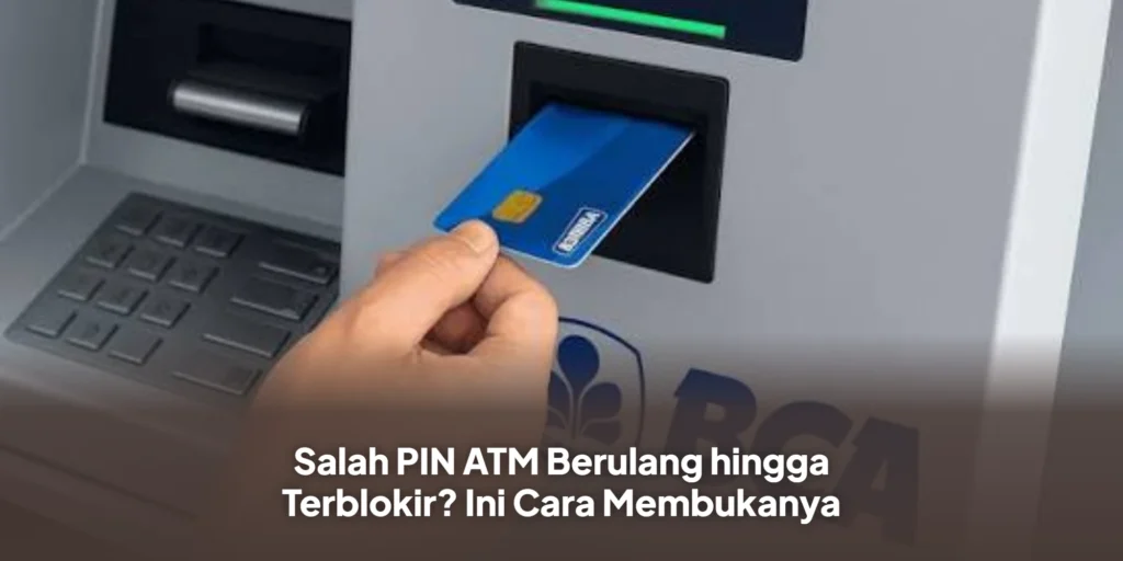 Salah PIN ATM Berulang hingga Terblokir? Ini Cara Membukanya