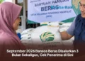 September 2026 Bansos Beras Disalurkan 3 Bulan Sekaligus, Cek Penerima di Sini
