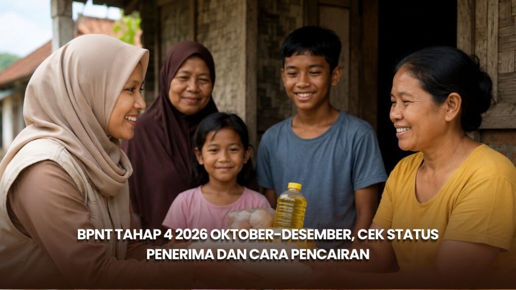 BPNT Tahap 4 2026 Oktober-Desember, Cek Status Penerima dan Cara Pencairan