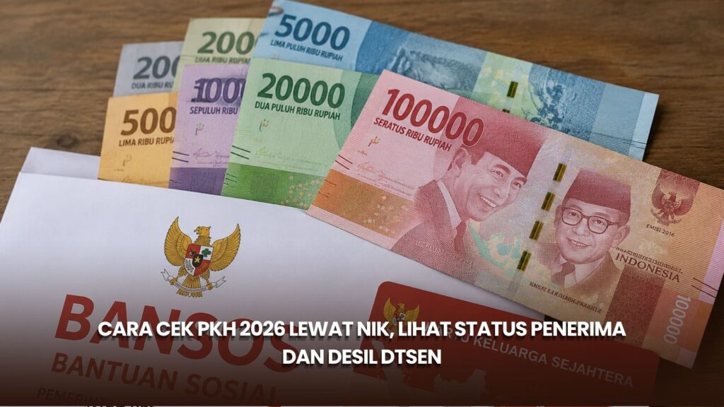 Cara Cek PKH 2026 Lewat NIK, Lihat Status Penerima dan Desil DTSEN
