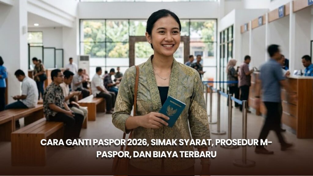 Cara Ganti Paspor 2026, Simak Syarat, Prosedur M-Paspor, dan Biaya Terbaru