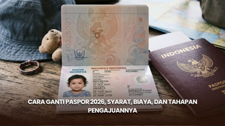 Cara Ganti Paspor 2026, Syarat, Biaya, dan Tahapan Pengajuannya