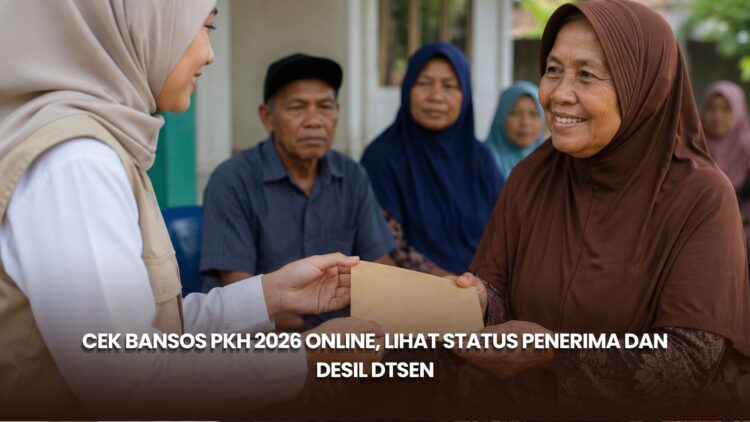 Cek Bansos PKH 2026 Online, Lihat Status Penerima dan Desil DTSEN