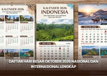 Daftar Hari Besar Oktober 2026 Nasional dan Internasional Lengkap