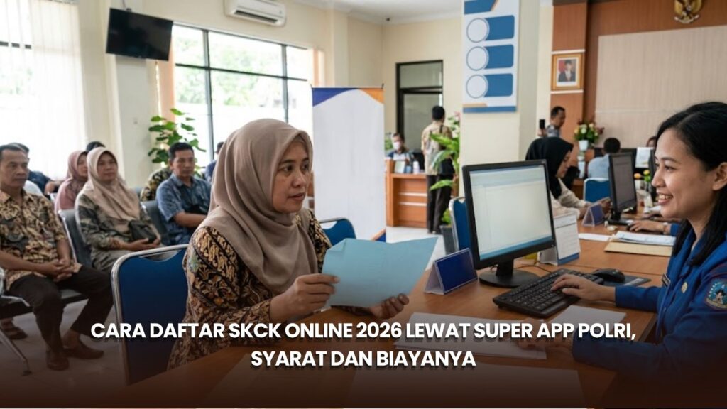 Cara Daftar SKCK Online 2026 Lewat Super App Polri, Syarat dan Biayanya
