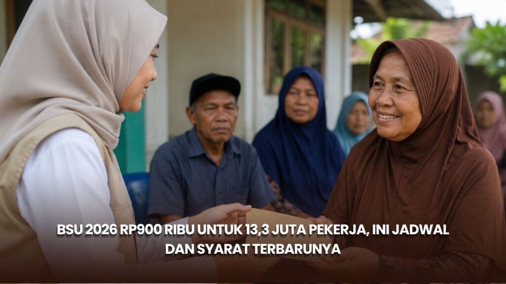 BSU 2026 Rp900 Ribu untuk 13,3 Juta Pekerja, Ini Jadwal dan Syarat Terbarunya
