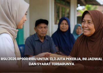 BSU 2026 Rp900 Ribu untuk 13,3 Juta Pekerja, Ini Jadwal dan Syarat Terbarunya