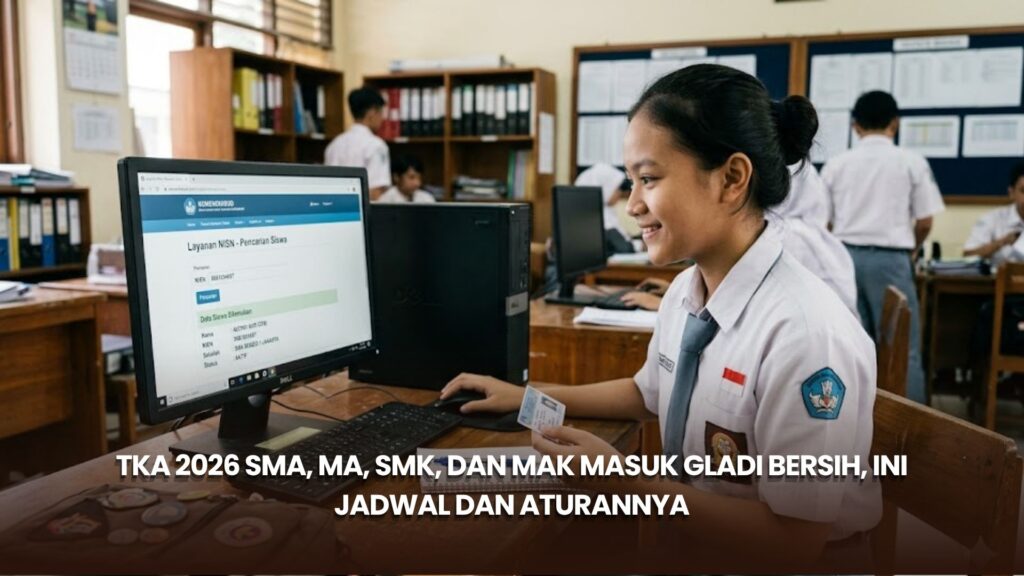 TKA 2026 SMA, MA, SMK, dan MAK Masuk Gladi Bersih, Ini Jadwal dan Aturannya