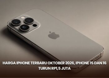 Harga iPhone Terbaru Oktober 2026, iPhone 15 dan 16 Turun Rp1,5 Juta
