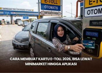 Cara Membuat Kartu e-Toll 2026, Bisa Lewat Minimarket hingga Aplikasi