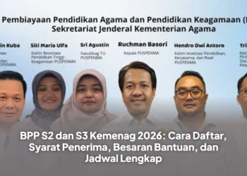 BPP S2 dan S3 Kemenag 2026: Cara Daftar, Syarat Penerima, Besaran Bantuan, dan Jadwal Lengkap