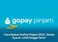 Cara Ajukan GoPay Pinjam 2026, Simak Syarat, Limit hingga Tenor