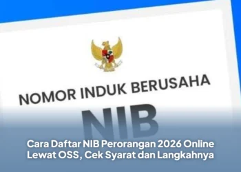 Cara Daftar NIB Perorangan 2026 Online Lewat OSS, Cek Syarat dan Langkahnya