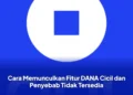Cara Memunculkan Fitur DANA Cicil dan Penyebab Tidak Tersedia