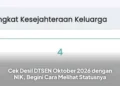 Cek Desil DTSEN Oktober 2026 dengan NIK, Begini Cara Melihat Statusnya