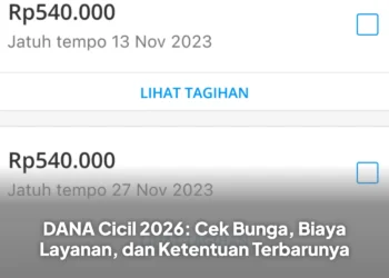 DANA Cicil 2026: Cek Bunga, Biaya Layanan, dan Ketentuan Terbarunya
