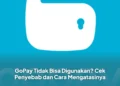 GoPay Tidak Bisa Digunakan? Cek Penyebab dan Cara Mengatasinya