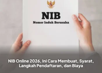 NIB Online 2026, Ini Cara Membuat, Syarat, Langkah Pendaftaran, dan Biaya