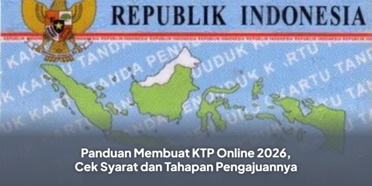 Panduan Membuat KTP Online 2026, Cek Syarat dan Tahapan Pengajuannya